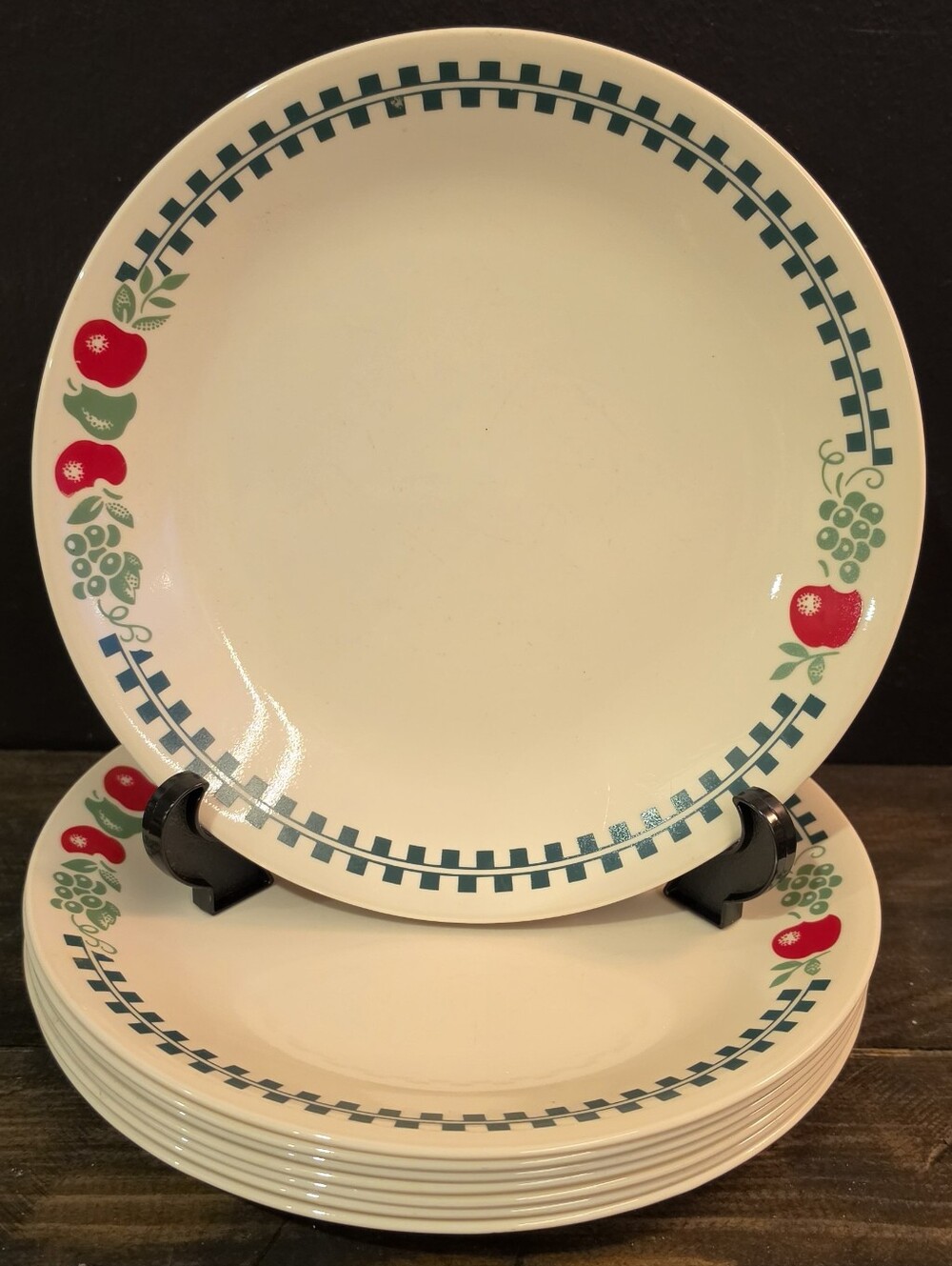 Vintage Corelle Farm Fresh 6.75" Bread Butter Plates Set of 8